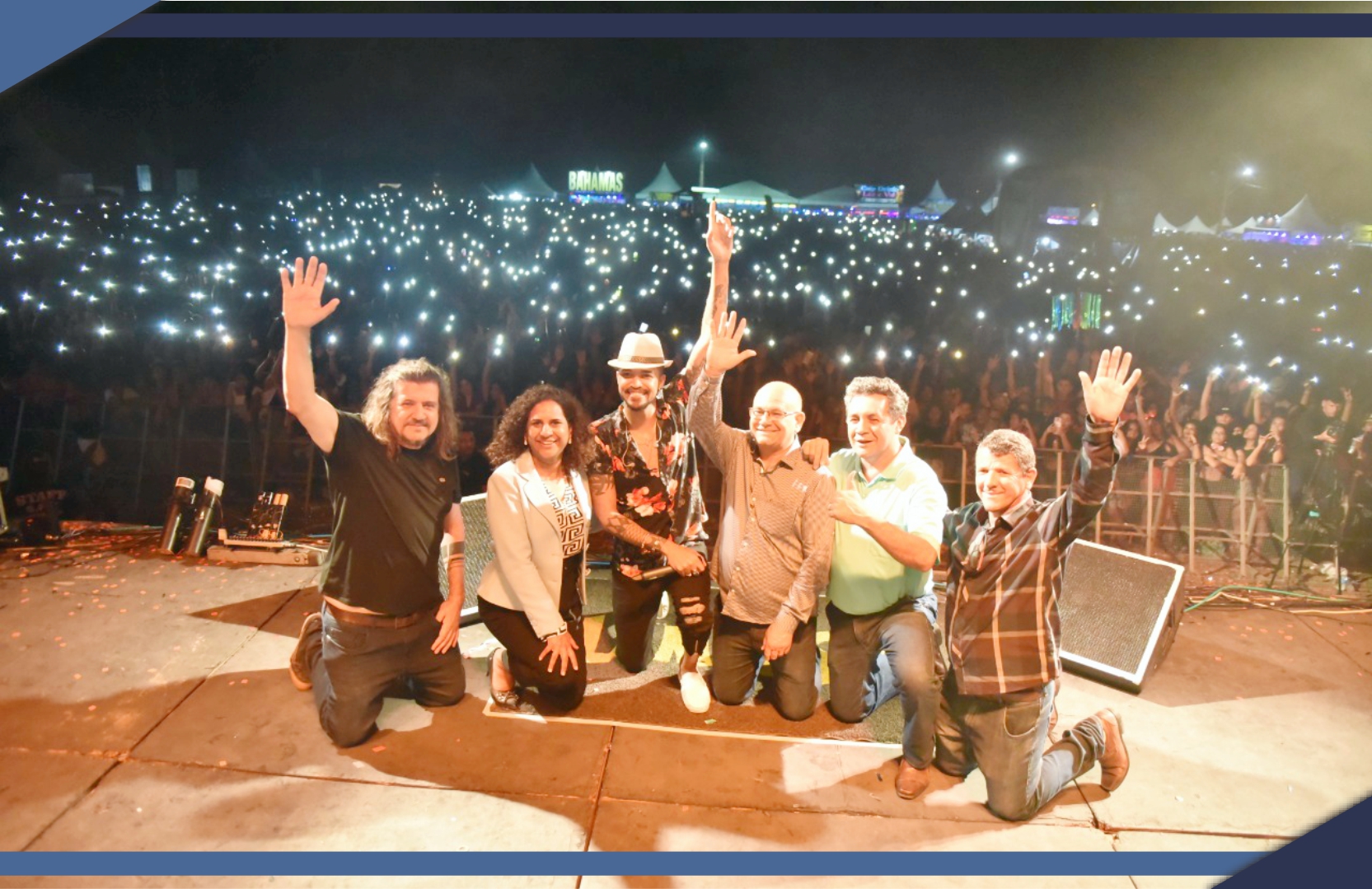 GOVERNADORA EM EXERCÍCIO PARTICIPA DA FESTA DA CIDADE