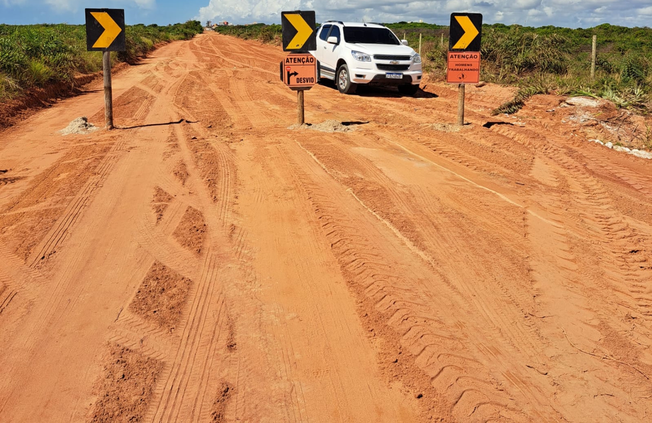 PREFEITURA DE SÃO MATEUS INICIA OBRAS DE URBANIZAÇÃO DA ORLA NORTE DE GURIRI NO TRECHO DEPOIS DO TAMAR